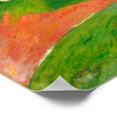 ポールゴーギンランドスケープアットルポウドゥ ポスター (角)