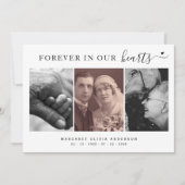 ポールシエンプレアンヌエストロコラゾンフォトグラフィアシンパティア サンキューカード (正面)