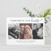 ポールシエンプレアンヌエストロコラゾンフォトグラフィアシンパティア サンキューカード (スタンド正面)