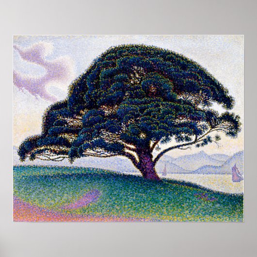 ポールシニャックボナベンチャーパインCC1265 Pointillism XL ポスター (正面)