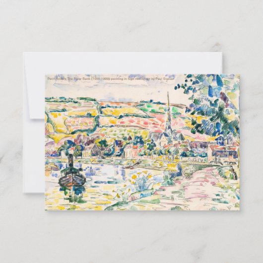 ポールシニャック – プチアンデリー – ザリバーバンク1920-1929 カード (正面)