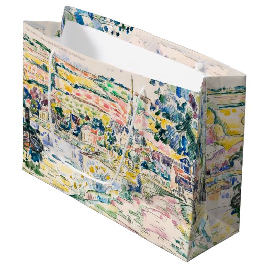 ポールシニャック – プチアンデリー – ザリバーバンク1920-1929 ラージペーパーバッグ (正面アングル)