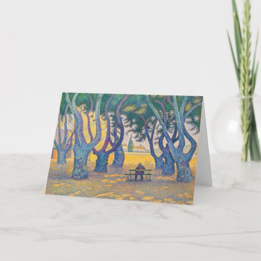 ポールシニャック – プレースデリスサントロペ カード (正面)