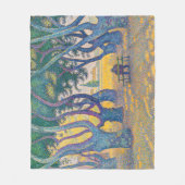 ポールシニャック – プレースデリスサントロペ フリースブランケット (正面)