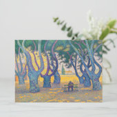 ポールシニャック – プレースデリスサントロペ 招待状 (スタンド正面)