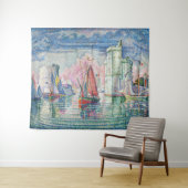 ポールシニャック – ラロシェルハーバーの入口 タペストリー (インサイチュ(横))