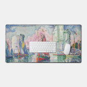 ポールシニャック – ラロシェルハーバーの入口 デスクマット (キーボード&マウス)