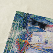 ポールシニャック – ラロシェルハーバーの入口 ビーチタオル (インサイチュ)