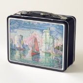 ポールシニャック – ラロシェルハーバーの入口 メタルランチボックス (裏面)