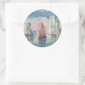 ポールシニャック – ラロシェルハーバーの入口 ラウンドシール (バッグ)