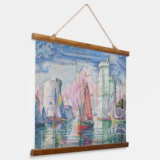 ポールシニャック – ラロシェルハーバーの入口 吊り下げ型タペストリー (傾斜あり)