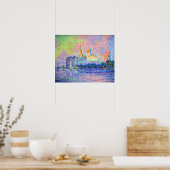 ポールシニャック – ヴィンテージポインティリスムアート ポスター (キッチン)