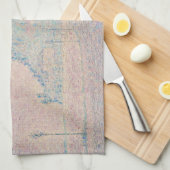 ポールシニャック – 山サンミシェル霧と太陽 キッチンタオル (四つ折り)