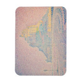 ポールシニャック – 山サンミシェル霧と太陽 マグネット (縦)