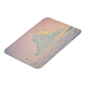 ポールシニャック – 山サンミシェル霧と太陽 マグネット (左側)