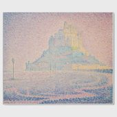 ポールシニャック – 山サンミシェル霧と太陽 ラッピングペーパー (フラット)