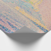 ポールシニャック – 山サンミシェル霧と太陽 ラッピングペーパー (角)