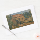 ポールセザンヌアボレイドハウス 長方形シール (封筒)