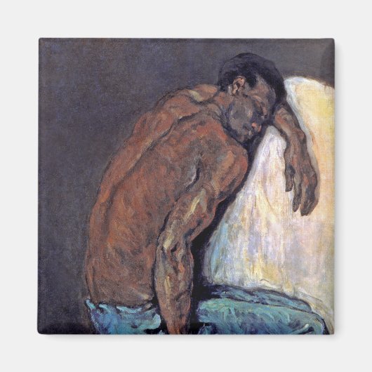 ポールセザンヌザネグロスキピオファインアートズ マグネット (正面)