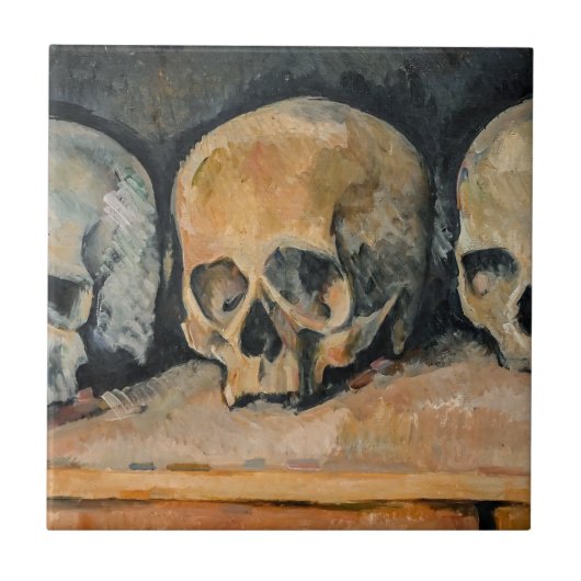 ポールセザンヌザ・スリースカル タイル (正面)