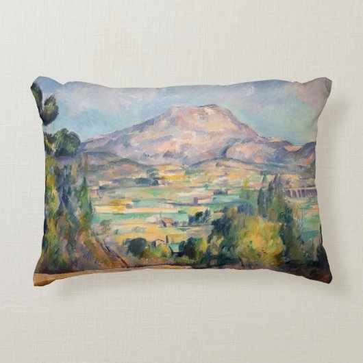 ポールセザンヌモントサントビクトワール アクセントクッション (正面)