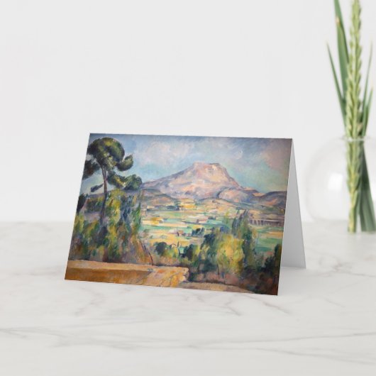 ポールセザンヌモントサントビクトワール カード (正面)