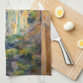 ポールセザンヌモントサントビクトワール キッチンタオル (四つ折り)