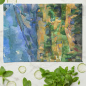 ポールセザンヌモントサントビクトワール キッチンタオル (折り畳み)