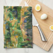 ポールセザンヌモントサントビクトワール キッチンタオル (四つ折り)