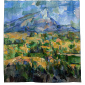 ポールセザンヌモントサントビクトワール シャワーカーテン (正面)