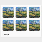 ポールセザンヌモントサントビクトワール スクエアシール (シート)