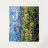 ポールセザンヌモントサントビクトワール タペストリー (正面)