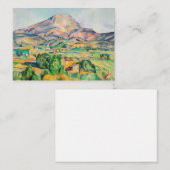 ポールセザンヌモントサントビクトワール ノートカード (正面/裏面)