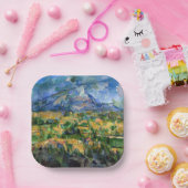 ポールセザンヌモントサントビクトワール ペーパープレート (パーティー)