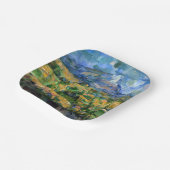 ポールセザンヌモントサントビクトワール ペーパープレート (傾斜あり)