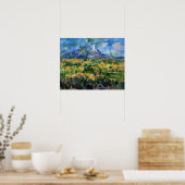 ポールセザンヌモントサントビクトワール ポスター (キッチン)