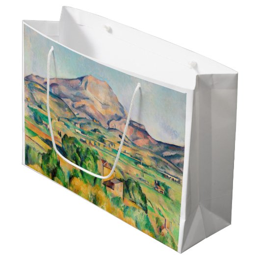 ポールセザンヌモントサントビクトワール ラージペーパーバッグ (正面アングル)