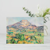 ポールセザンヌモントサントビクトワール 招待状 (スタンド正面)