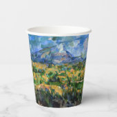 ポールセザンヌモントサントビクトワール 紙コップ (裏面)