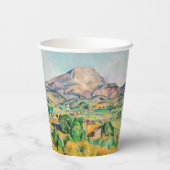 ポールセザンヌモントサントビクトワール 紙コップ (裏面)