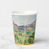 ポールセザンヌモントサントビクトワール 紙コップ (左)