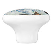 ポールセザンヌ-さくらんぼとピーチとの静物生活 セラミックノブ (側面)