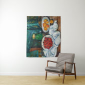 ポールセザンヌ-さくらんぼとピーチとの静物生活 タペストリー (インサイチュ)