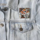 ポールセザンヌ|のりんごおよびオレンジ1895-1900年 缶バッジ (インサイチュ)