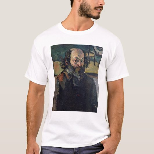 ポールセザンヌ|の自画像、c.1873-76 tシャツ (正面)