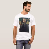 ポールセザンヌ|の自画像、c.1873-76 tシャツ (正面フル)
