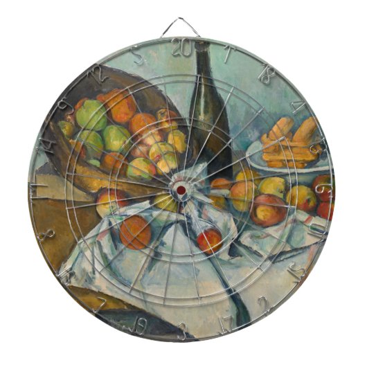ポールセザンヌ – りんごのバスケット ダーツボード (正面)