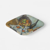 ポールセザンヌ – りんごのバスケット ペーパープレート (傾斜あり)