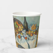 ポールセザンヌ – りんごのバスケット 紙コップ (裏面)