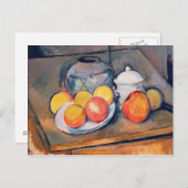 ポールセザンヌ |わらをかぶった花瓶 ポストカード (正面/裏面)